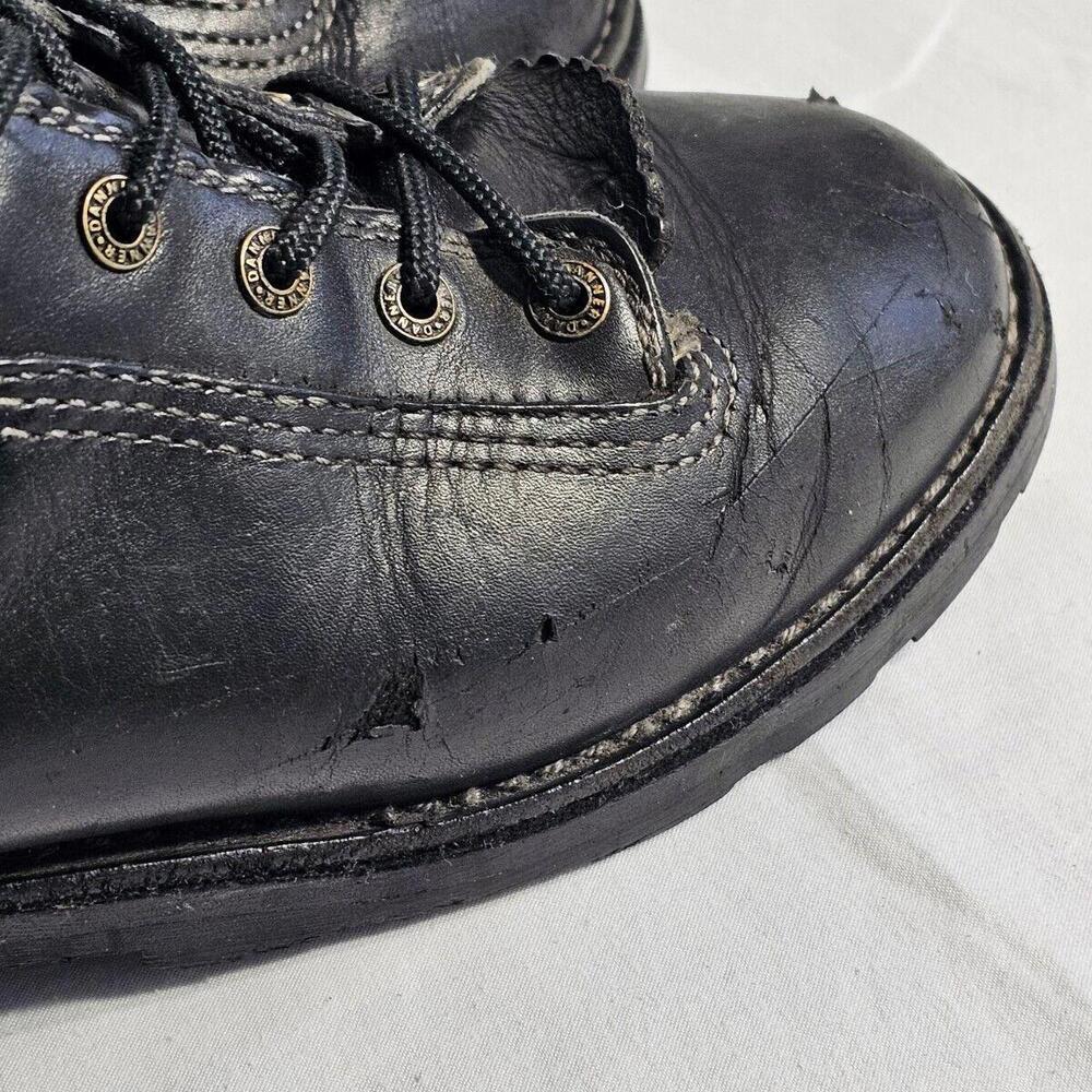Danner 8" Quarry 3.0 Black PT Leather Combat Boots Men's Size EU 42 US 8.5 EE - Picture 8 of 12